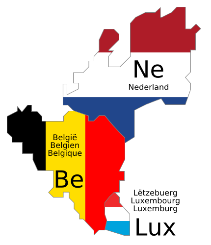 BENELUX (Belgie, Nizozemí, Lucembursko)
