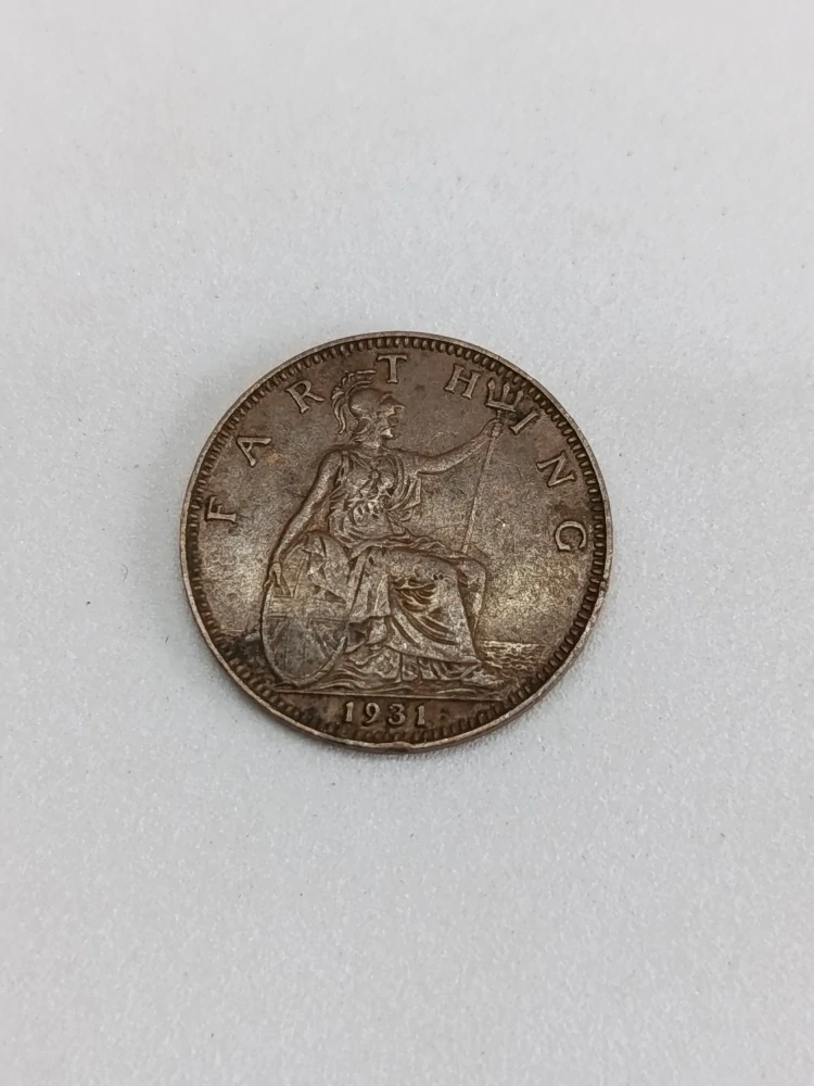 Velká Británie 1 farthing, 1931