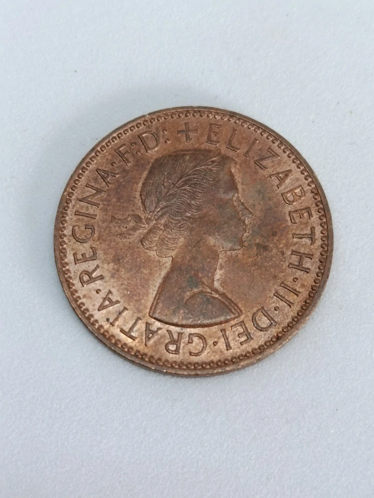 Velká Británie ½ pence, 1966