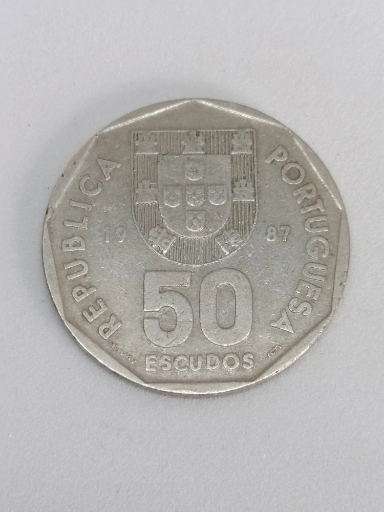 Portugalsko 50 escudos, 1987