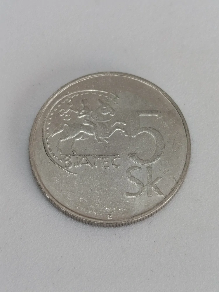 Slovensko 5 korun, 1995