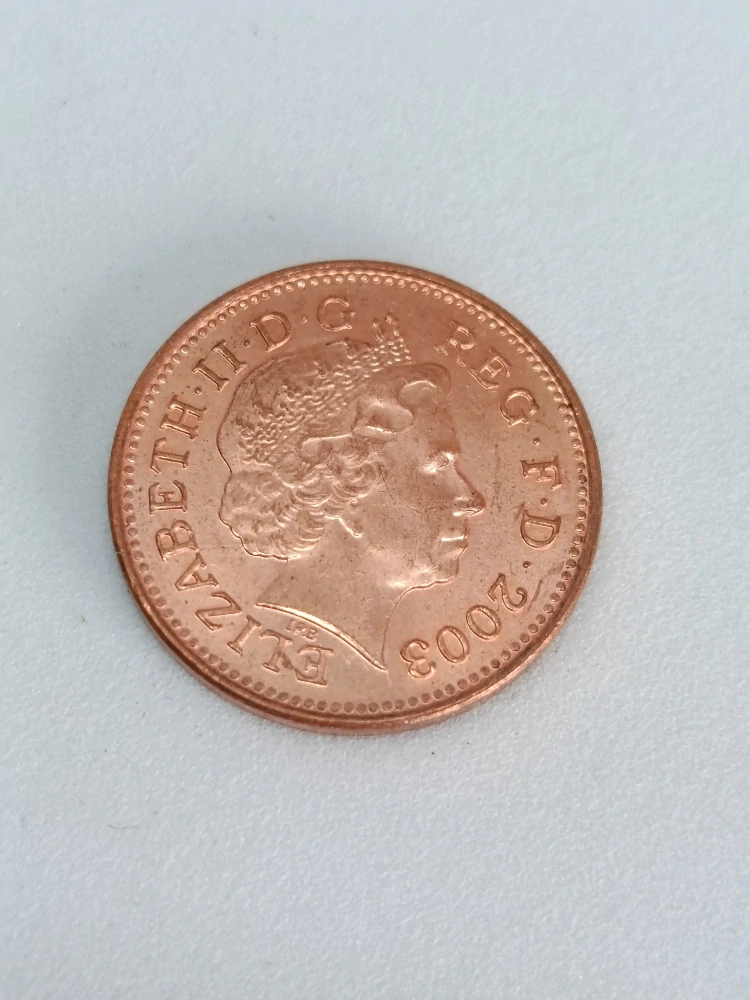 Velká Británie 1 pence, 2003