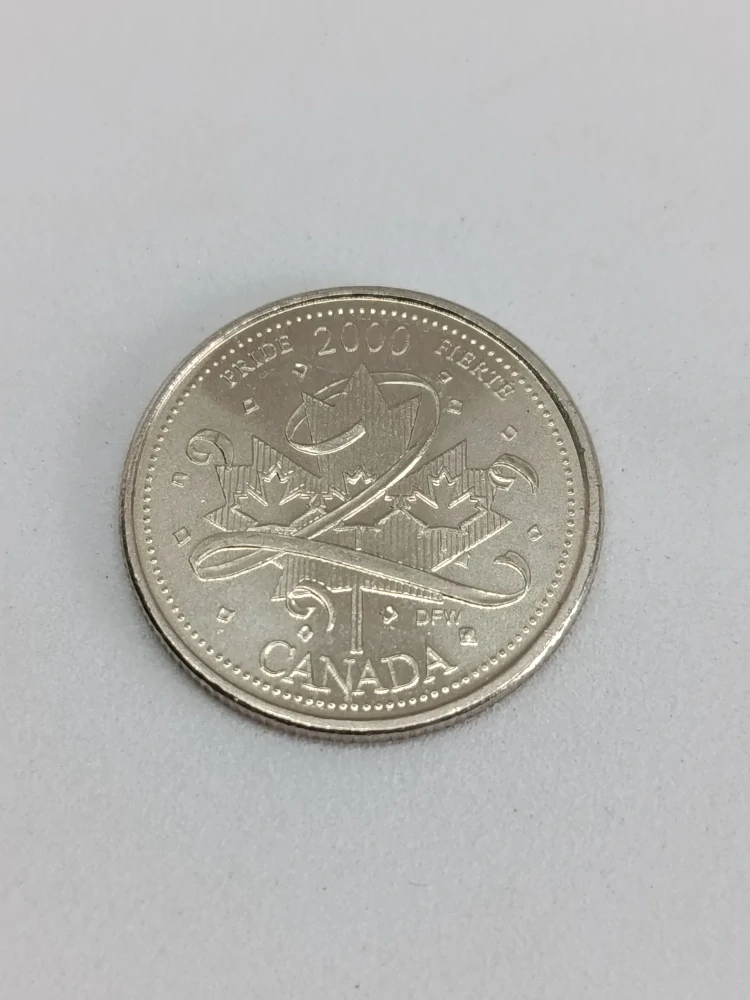 Kanada 25 centů, 2000 Hrdost