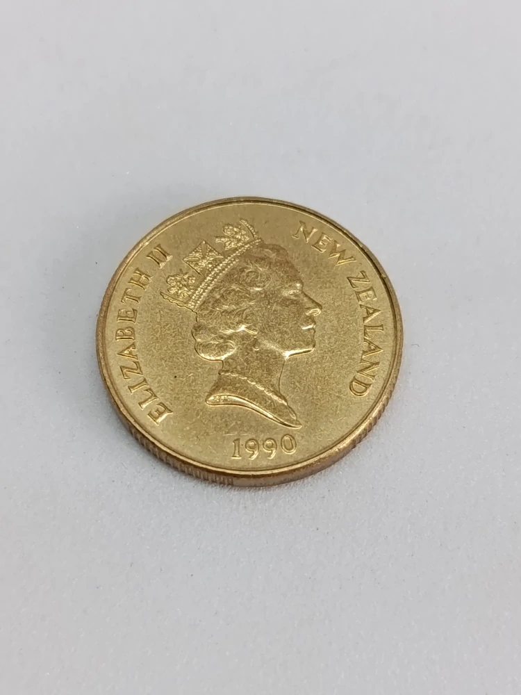 Nový Zéland 1 dolar, 1990