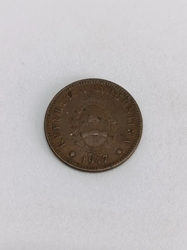 Argentina  2 centavos, 1947