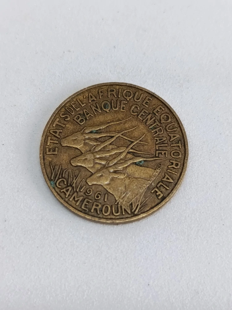 Rovníkové státy Afriky 10 franků, 1961