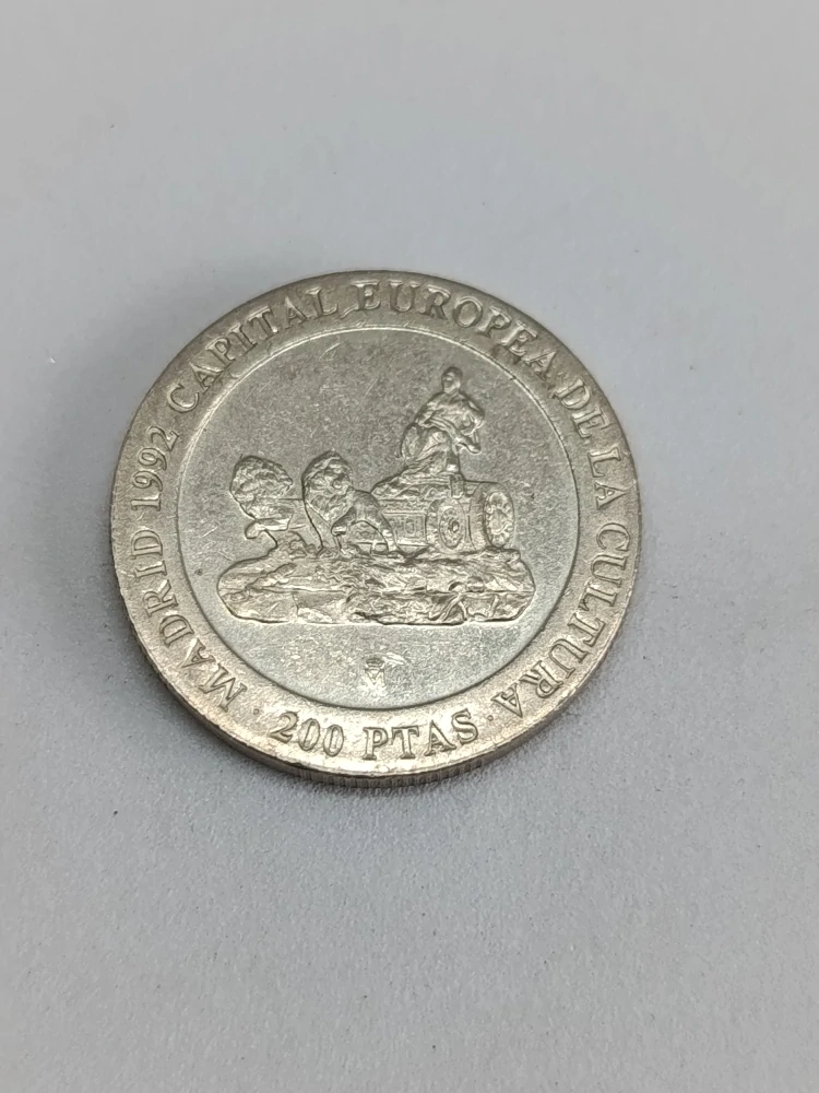 Španělsko 200 pesetas, 1991 Madrid - Evropské hlavní město kultury