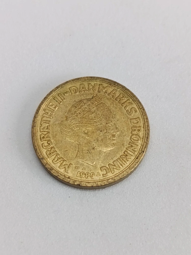 Dánsko 10 korun, 1989