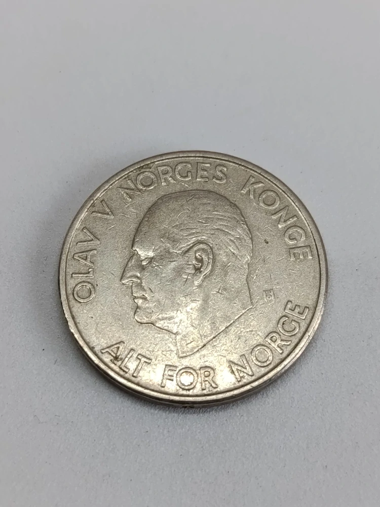 Norsko 5 korun, 1963