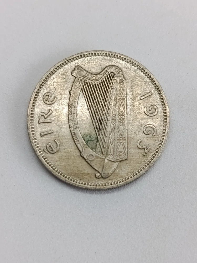 Irsko 2 šilinky (florin), 1963
