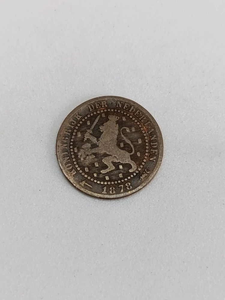 Nizozemsko 1 cent, 1878