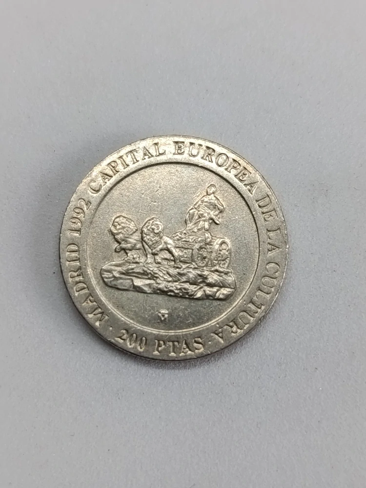 Španělsko 200 pesetas, 1991 Madrid - Evropské hlavní město kultury