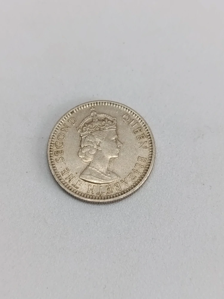 Malajsko a Britské Borneo 10 centů, 1961 Značka mincovny "H" - Heaton, Birmingham