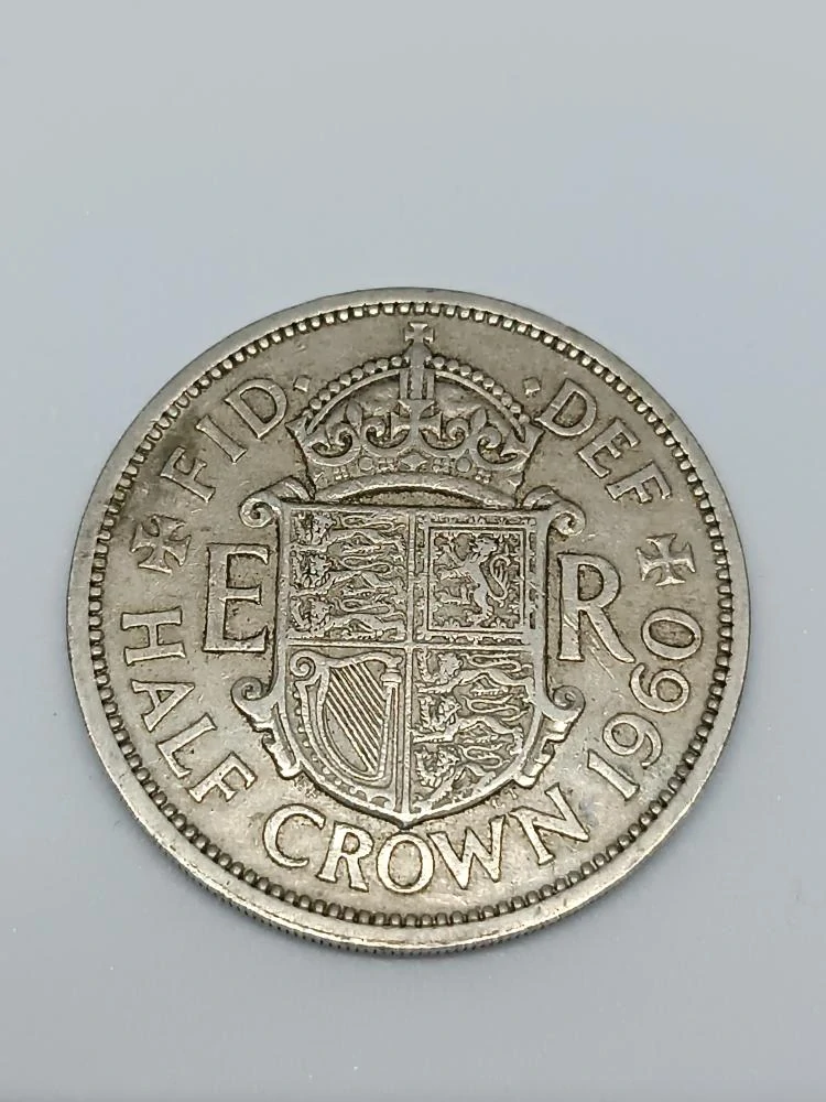 Velká Británie ½ koruny, 1960