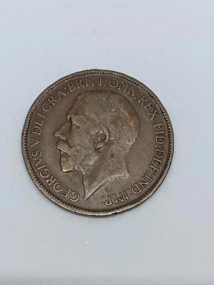 Velká Británie ½ pence, 1920