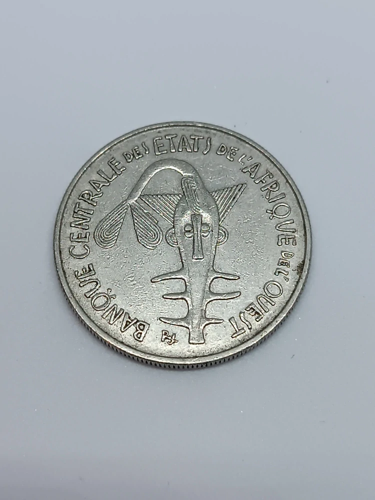 Západoafrický frank (BCEAO) 100 franků, 1967