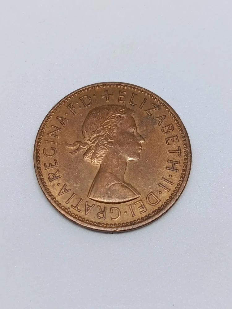 Velká Británie 1 pence, 1967