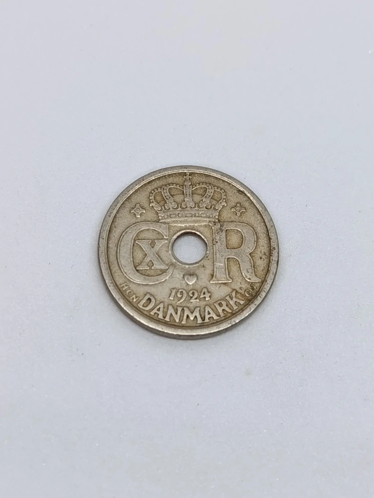 Dánsko 25 øre, 1924