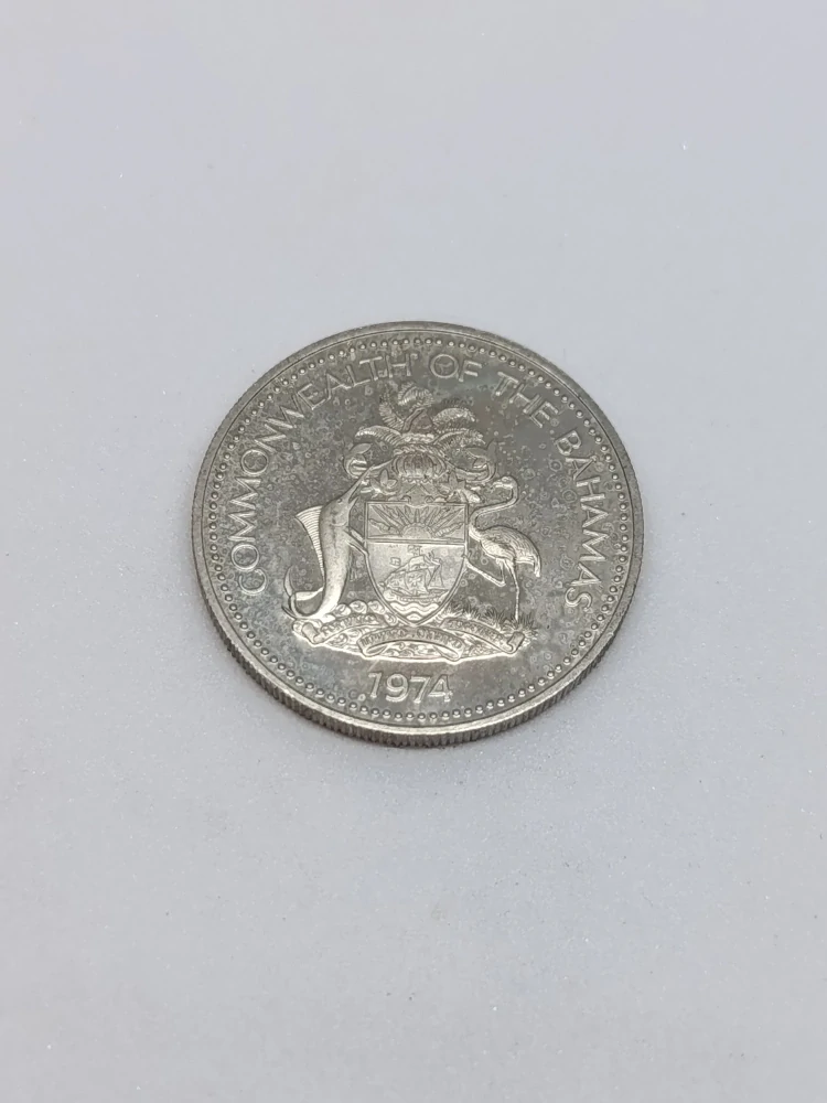 Bahamy 25 centů, 1974