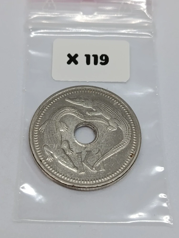 Papua-Nová Guinea 1 kina, 2004