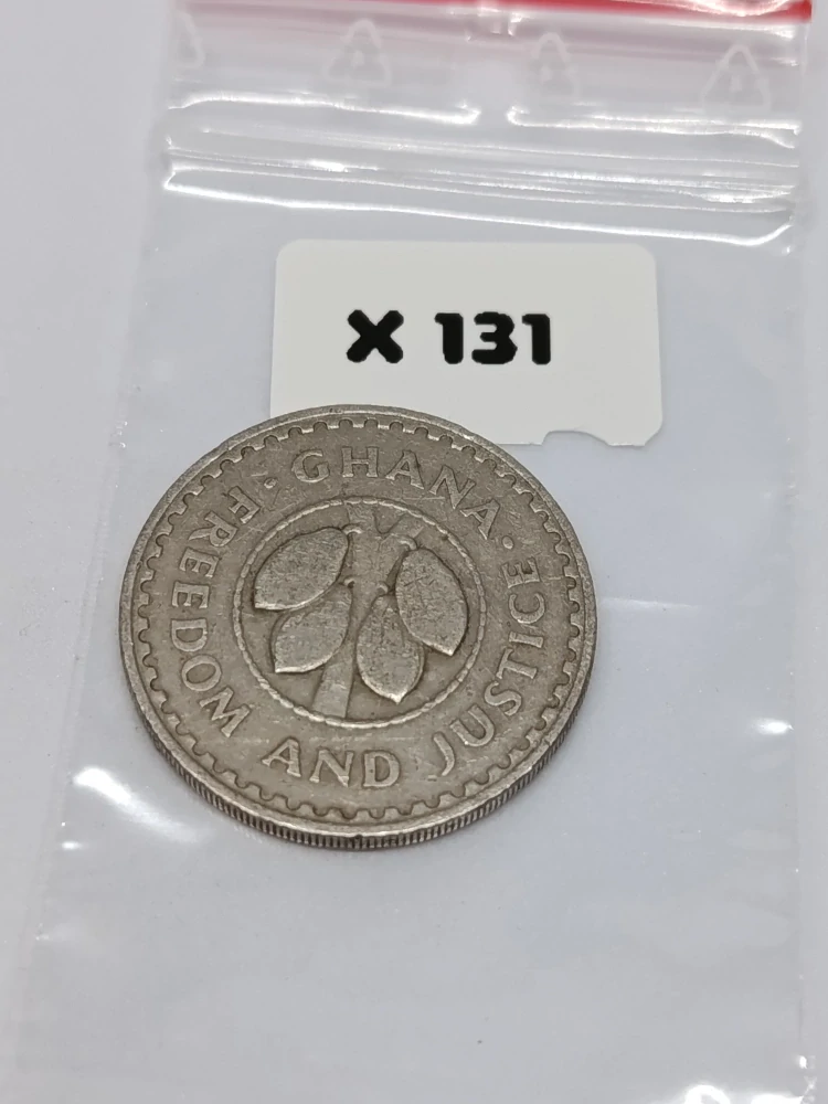 Ghana 20 pesewas, 1967