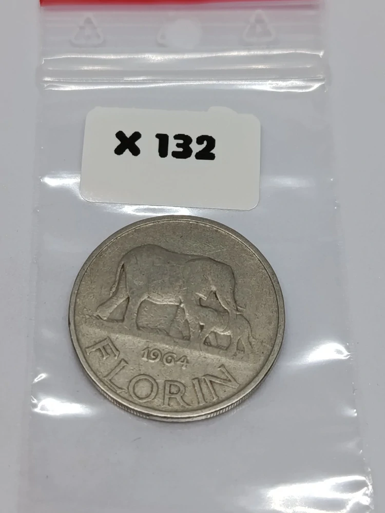 Malawi 1 florin, 1964