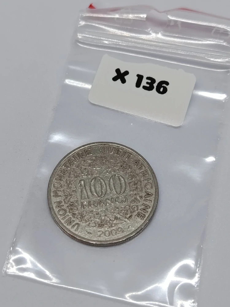 Západoafrický frank (BCEAO) 100 franků, 2009