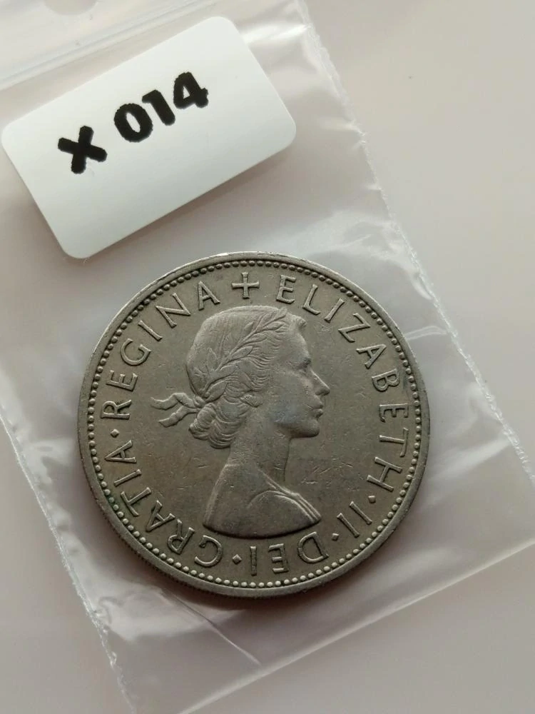 Velká Británie ½ koruny, 1961