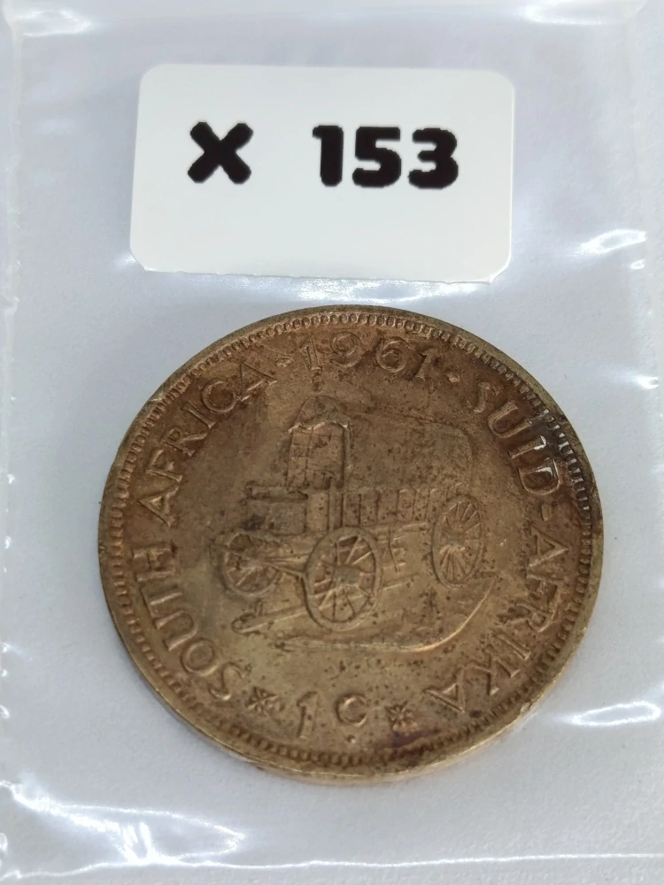 Jihoafrická republika 1 cent, 1961