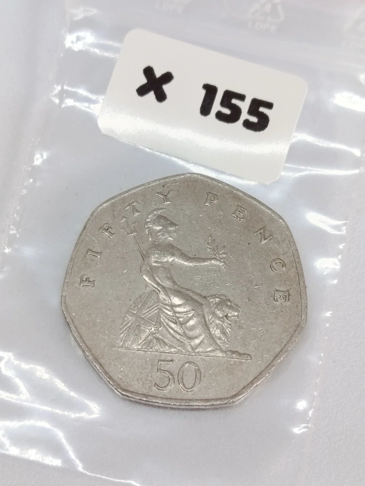 Velká Británie 50 pencí, 1983