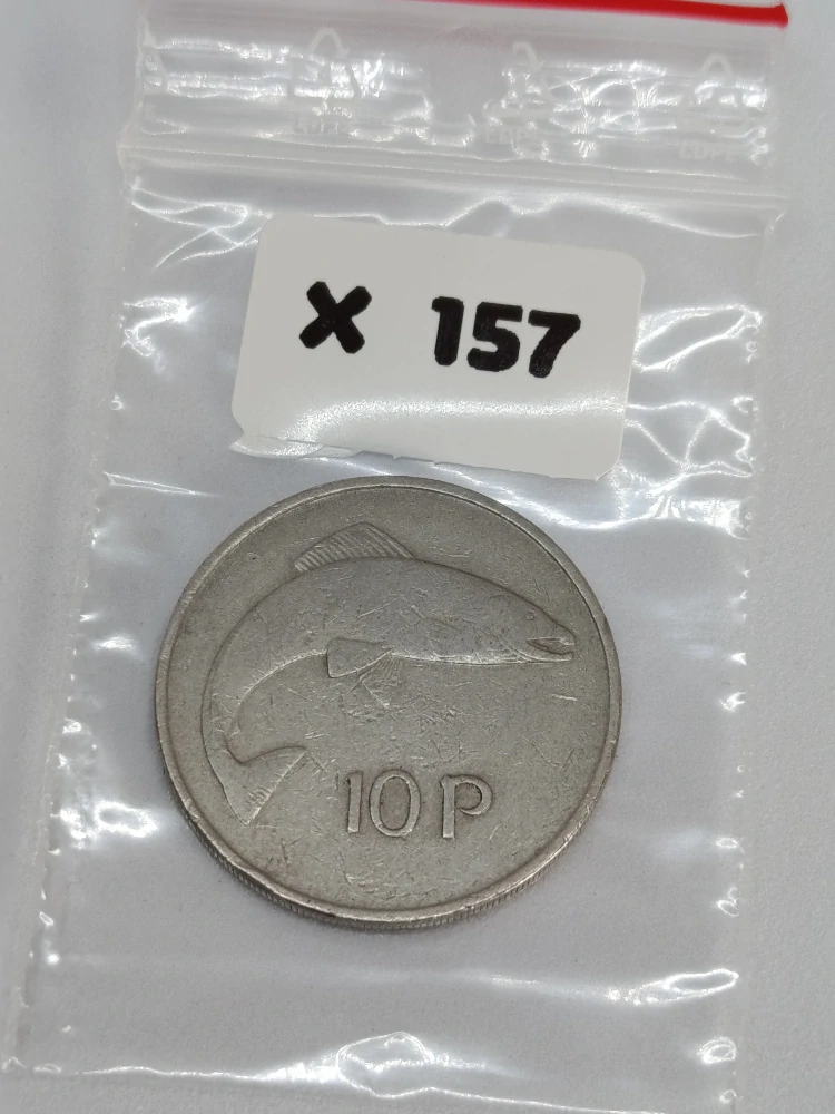 Irsko 10 pencí, 1969