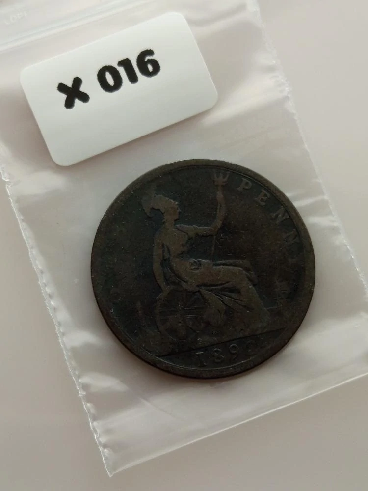 Velká Británie 1 pence, 1892