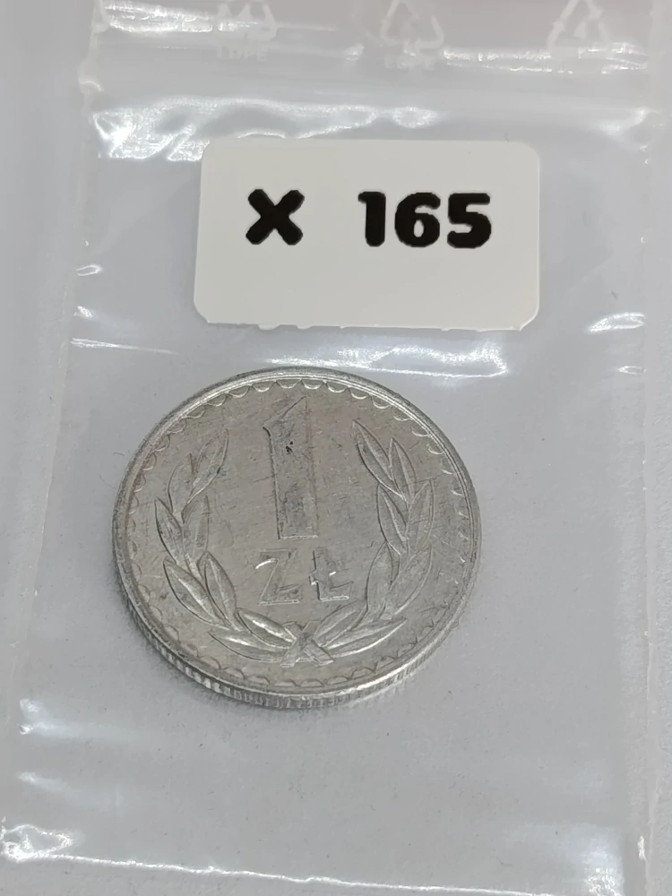 Polsko 1 zlotý, 1986