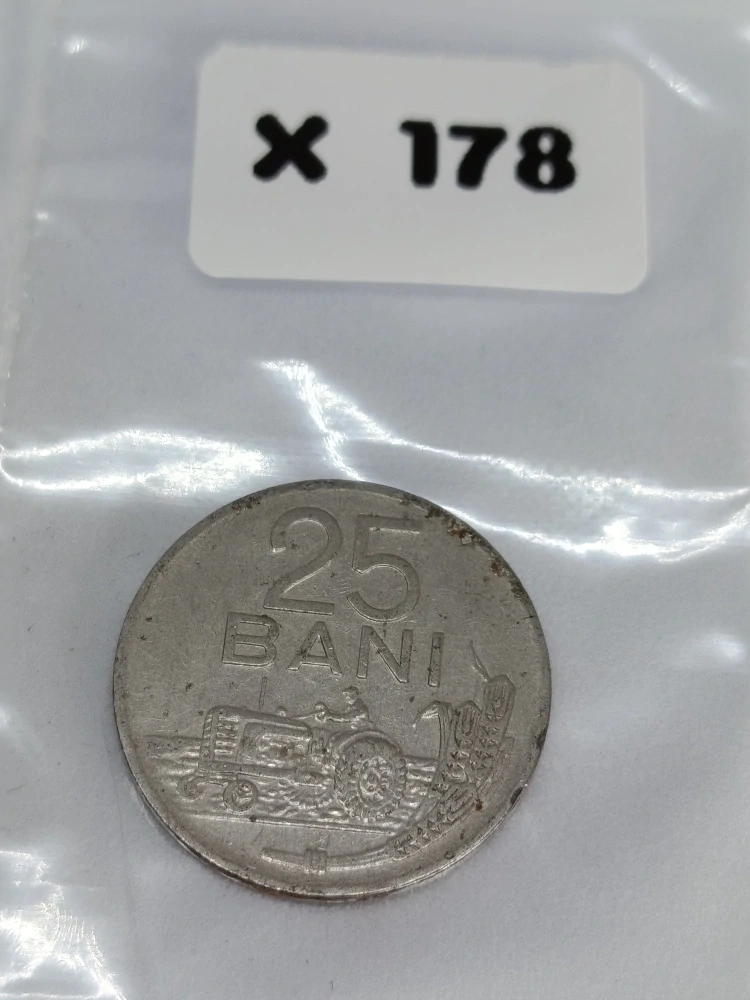 Rumunsko 25 bani, 1966