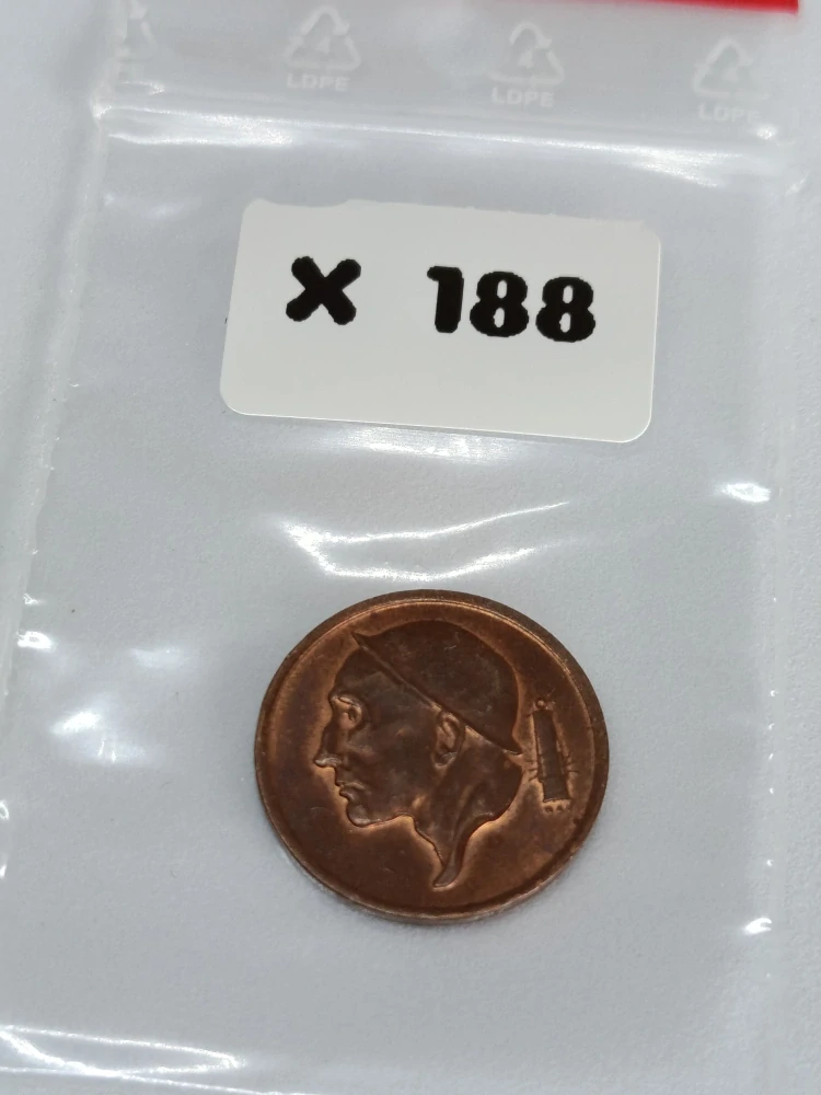 Belgie 50 centimů, 1976