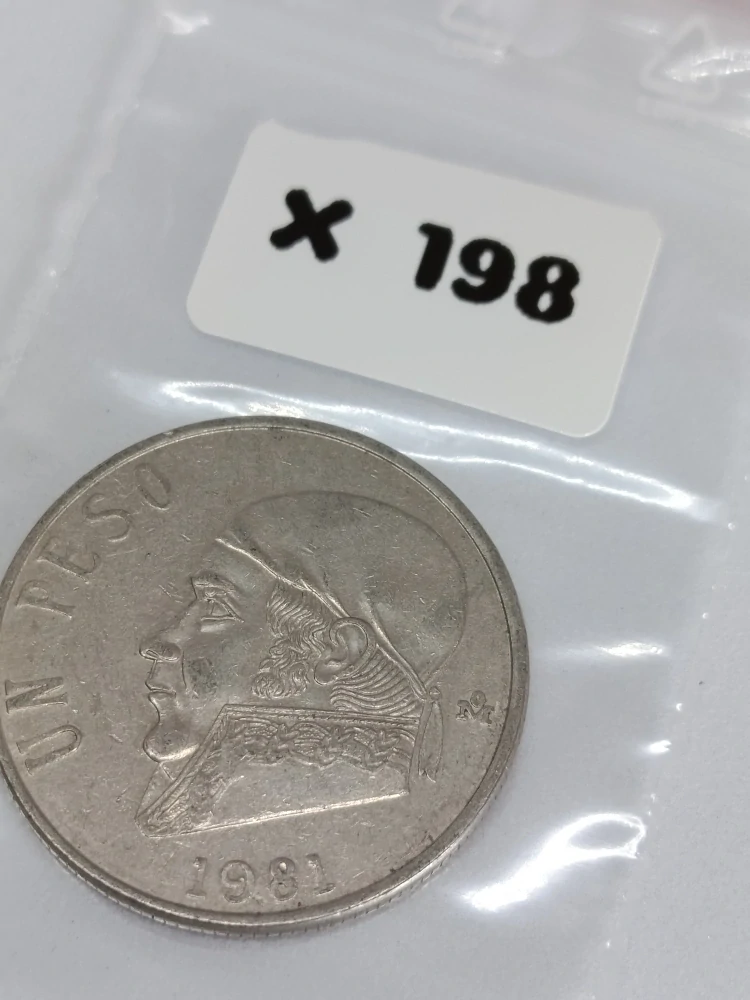 Mexiko 1 peso, 1981