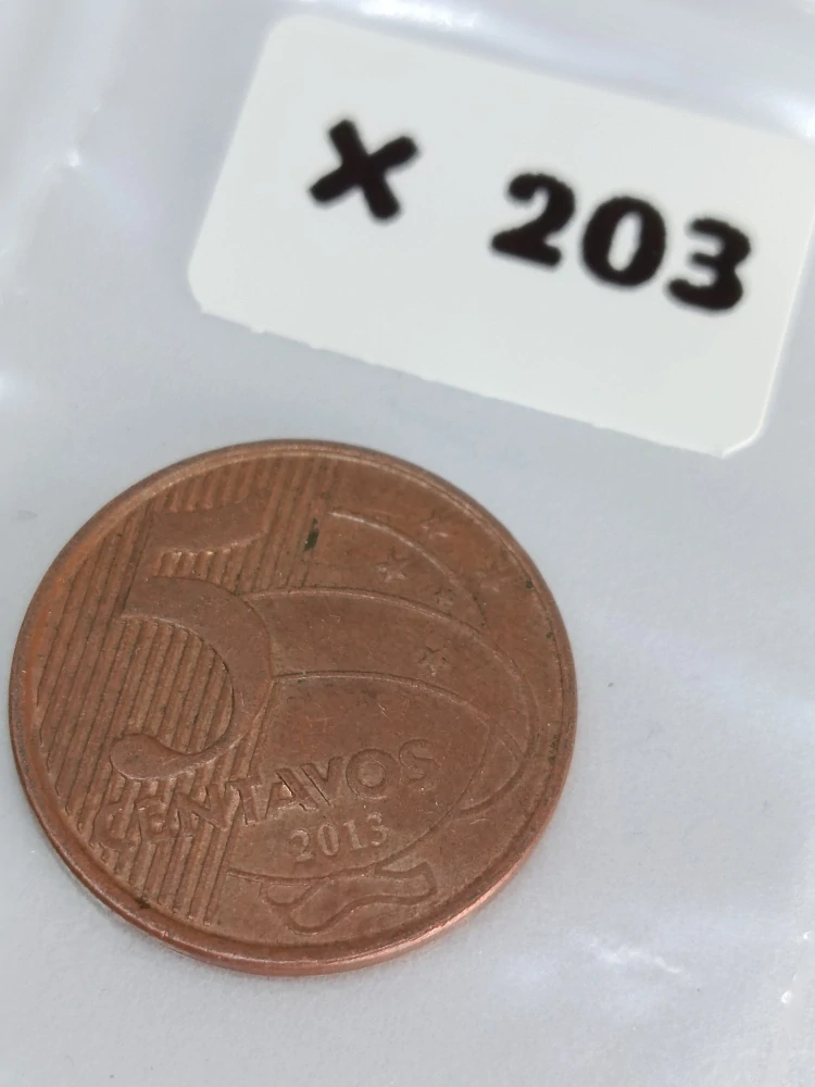 Brazílie 5 centavos, 2013