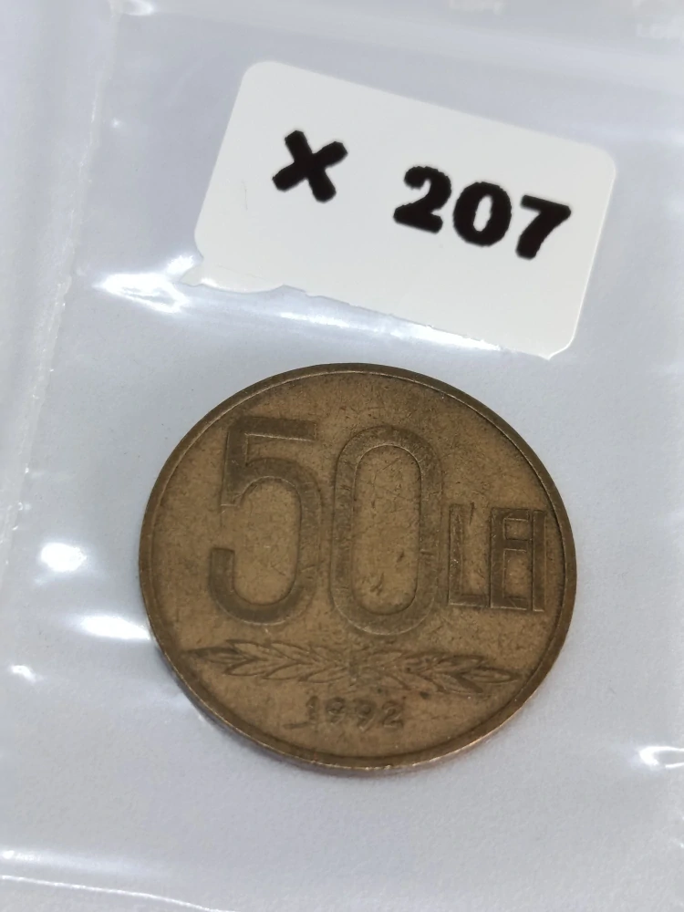 Rumunsko 50 lei, 1992