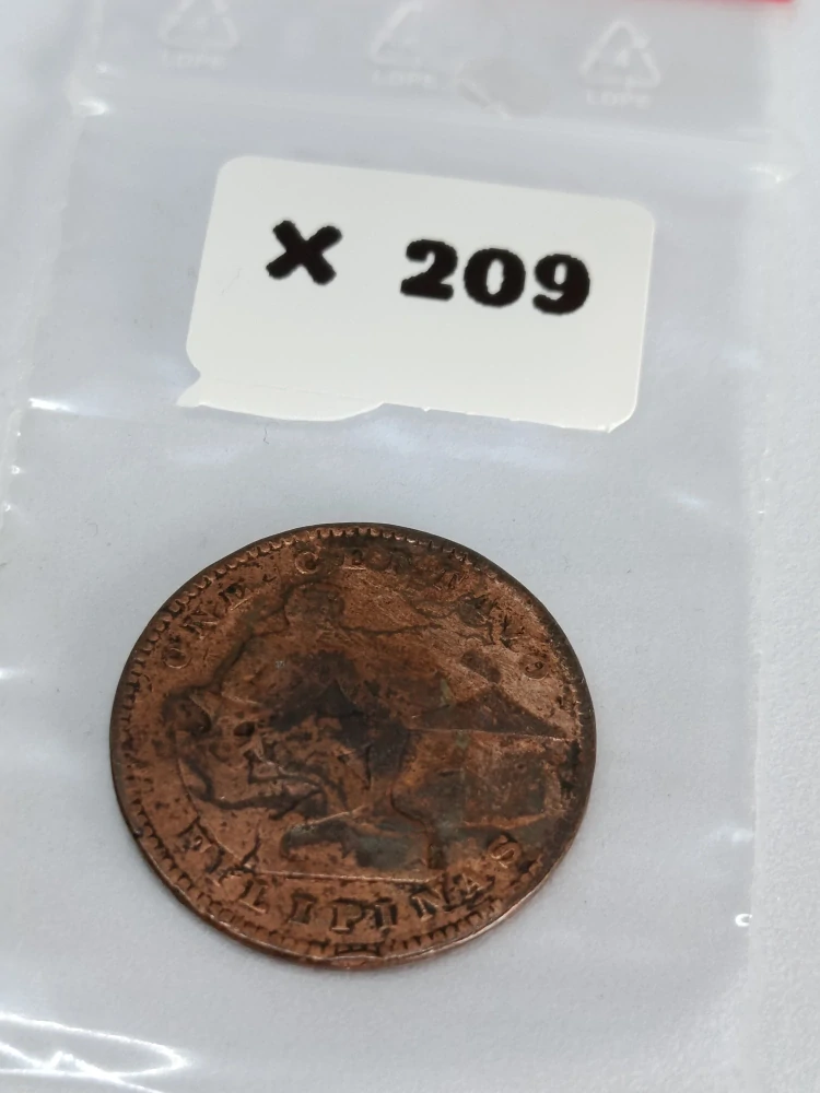 Filipíny 1 centavo, 1929