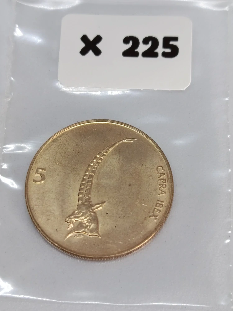 Slovinsko 5 tolarů, 2000