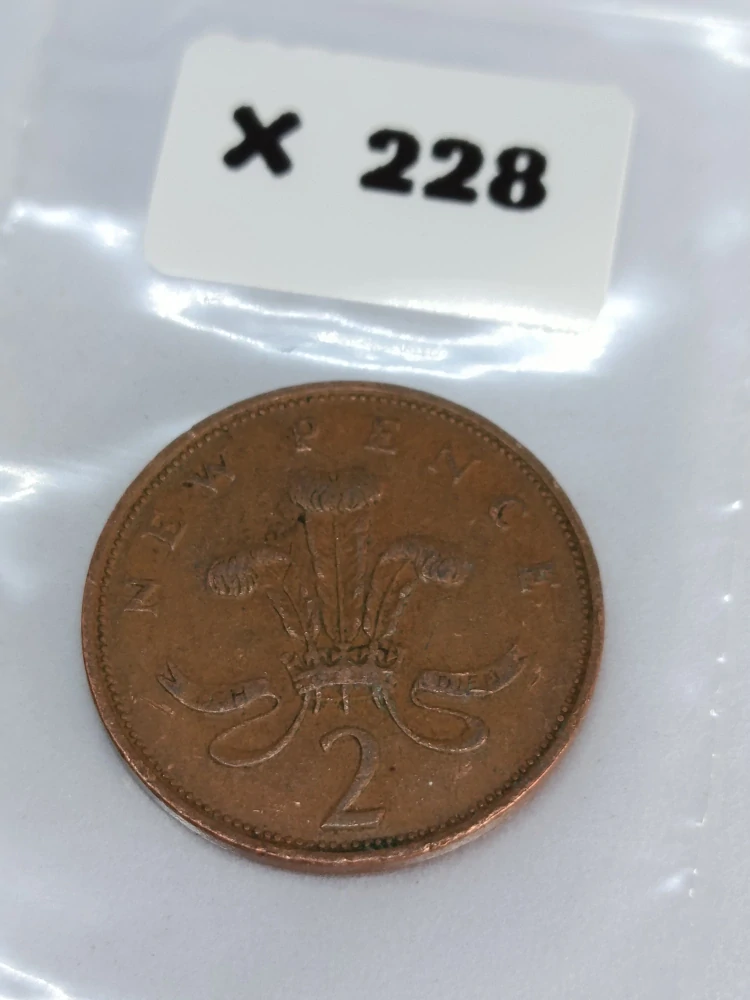 Velká Británie 2 nové pence, 1976