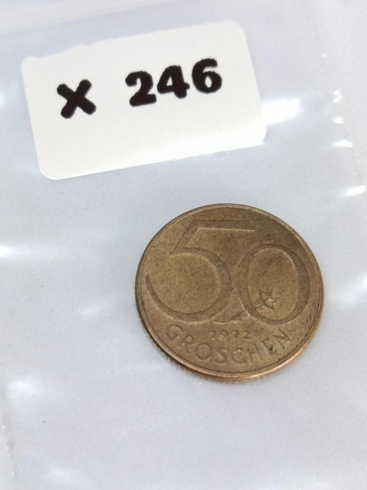 Rakousko 50 grošů, 1972