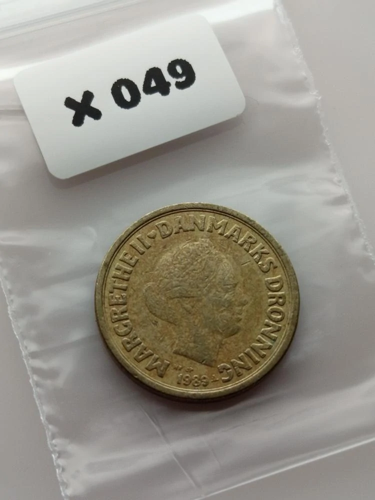 Dánsko 10 korun, 1989