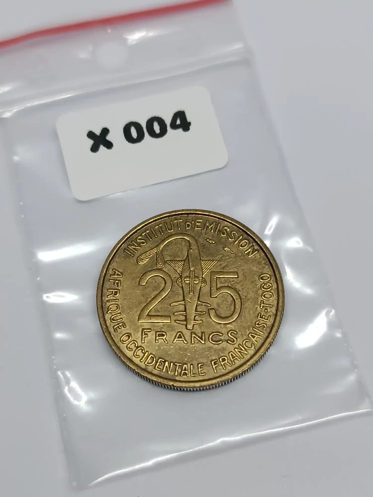 Francouzská Západní Afrika 25 franků, 1957