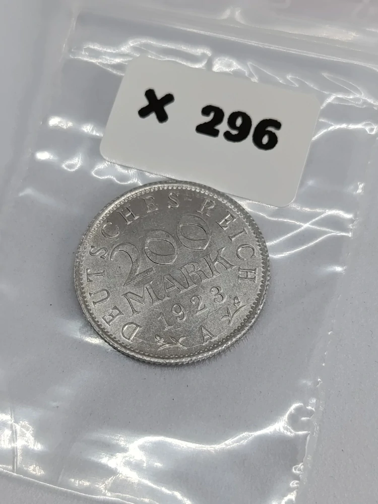 Německo 200 marek, 1923 Značka mincovny "A" - Berlín