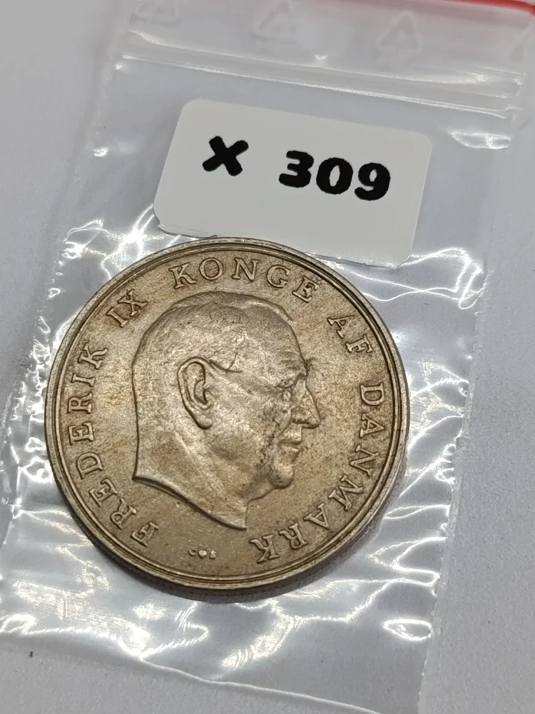 Dánsko 5 korun, 1968