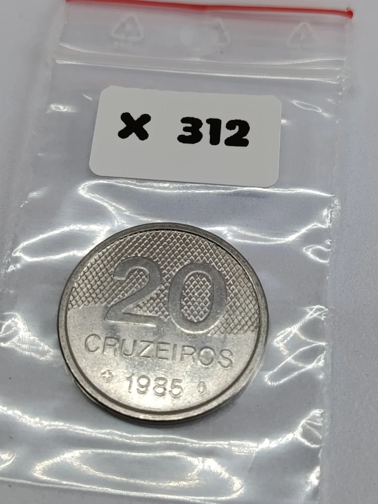 Brazílie 20 cruzeiros, 1985