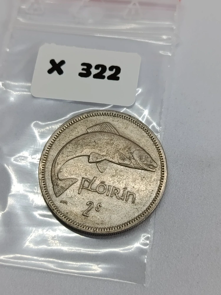 Irsko 2 šilinky (florin), 1963