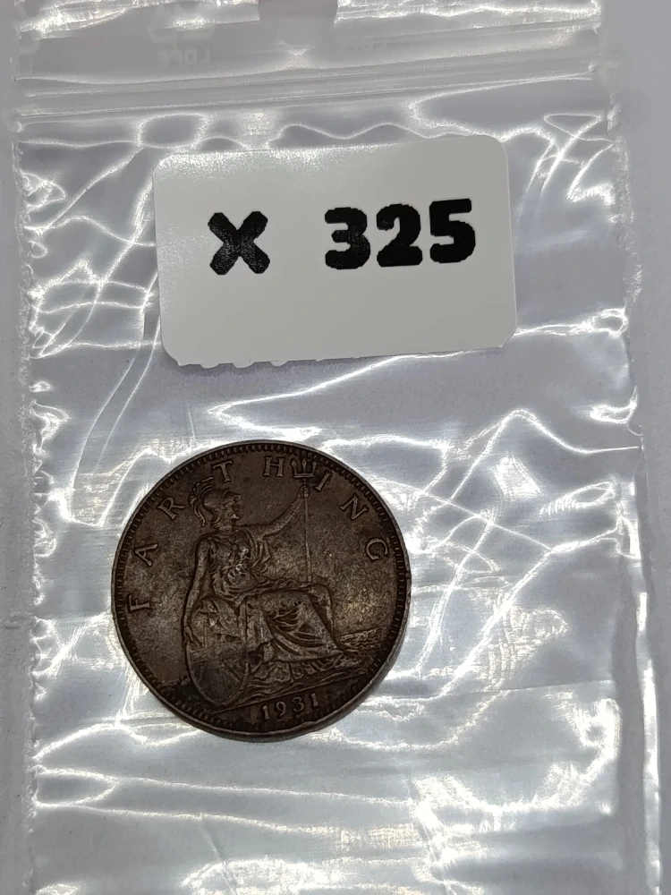 Velká Británie 1 farthing, 1931
