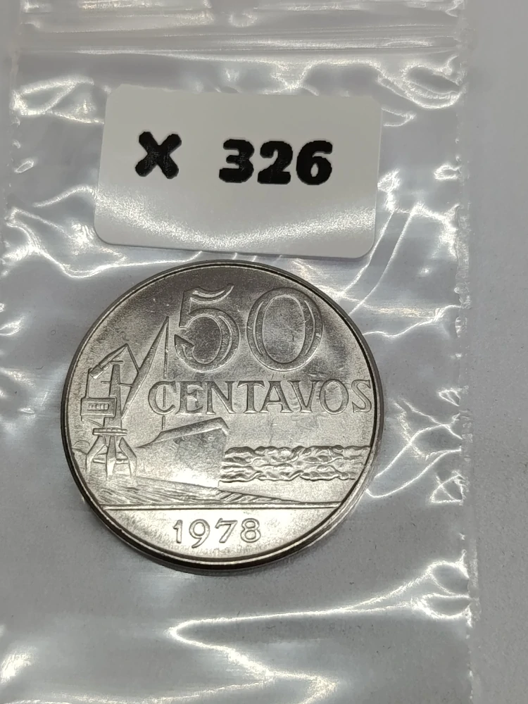 Brazílie 50 centavos, 1978